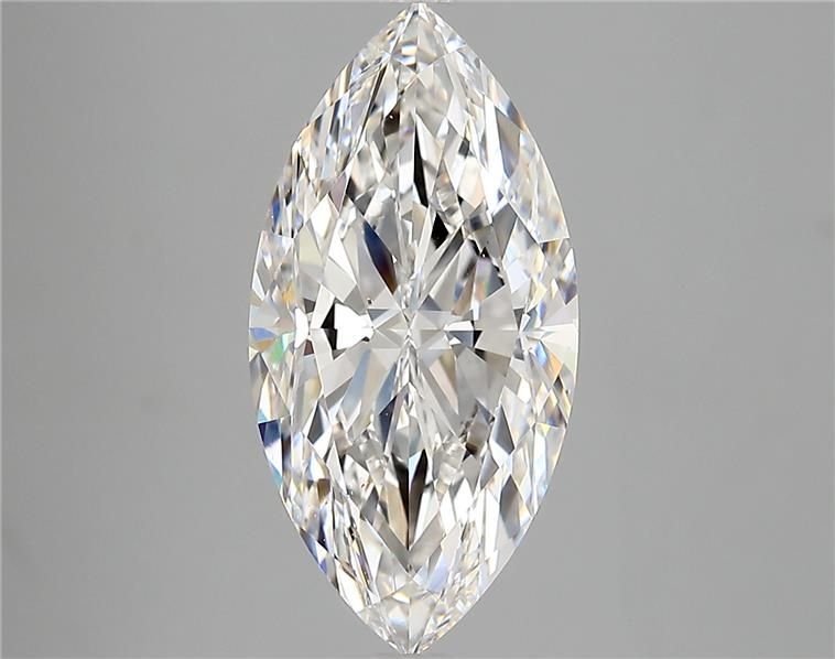 4.00ct F VS2 Rare Carat Ideal Cut Marquise Diamond