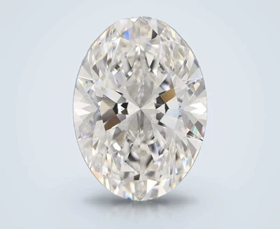 10.15ct F VS1 Rare Carat Ideal Cut Oval Lab Grown Diamond