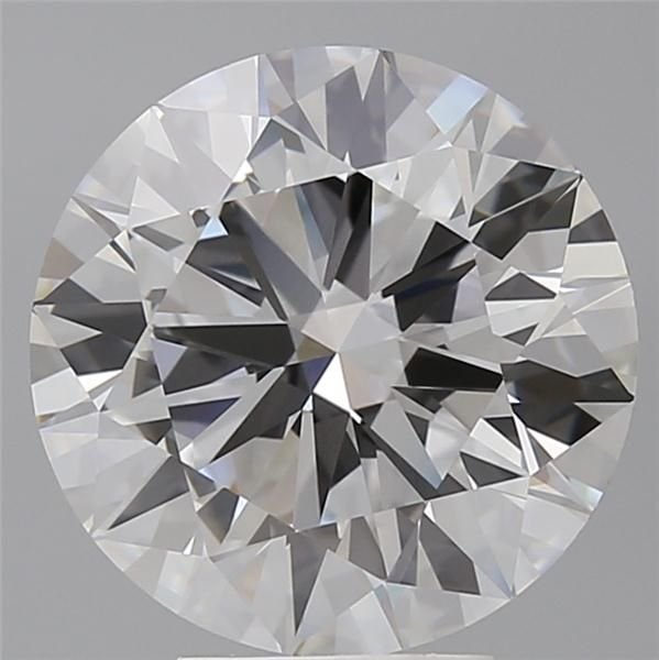 5.59ct F VVS2 Rare Carat Ideal Cut Round Lab Grown Diamond