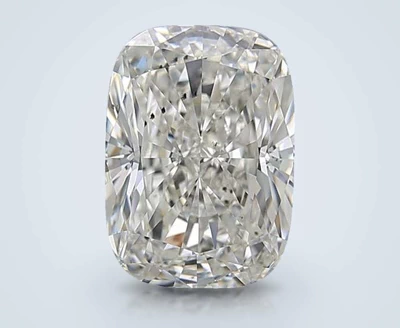4.03ct I SI1 Rare Carat Ideal Cut Cushion Diamond