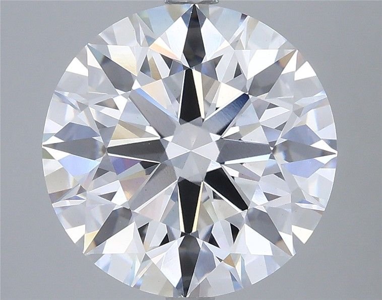 6.01ct D VS1 Rare Carat Ideal Cut Round Lab Grown Diamond