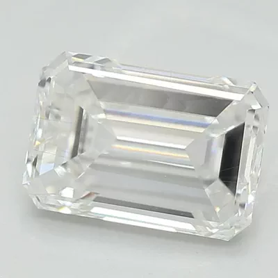 1.09ct E VS2 Very Good Cut Emerald Lab Grown Diamond