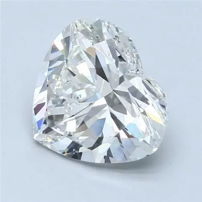 4.02ct I SI1 Rare Carat Ideal Cut Heart Diamond