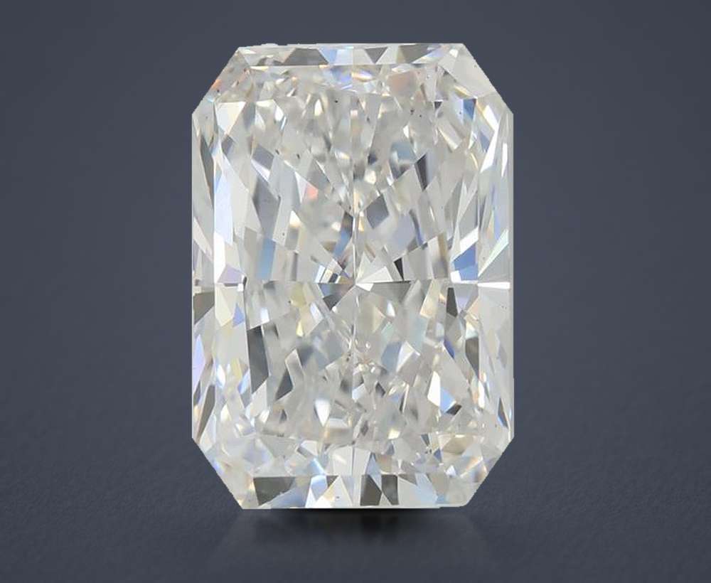 3.54ct E VS2 Rare Carat Ideal Cut Radiant Lab Grown Diamond