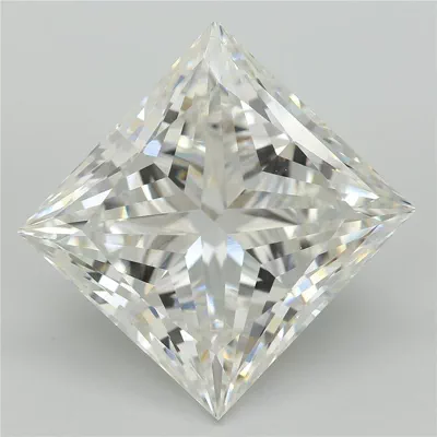 11.46ct F VVS2 Rare Carat Ideal Cut Princess Lab Grown Diamond