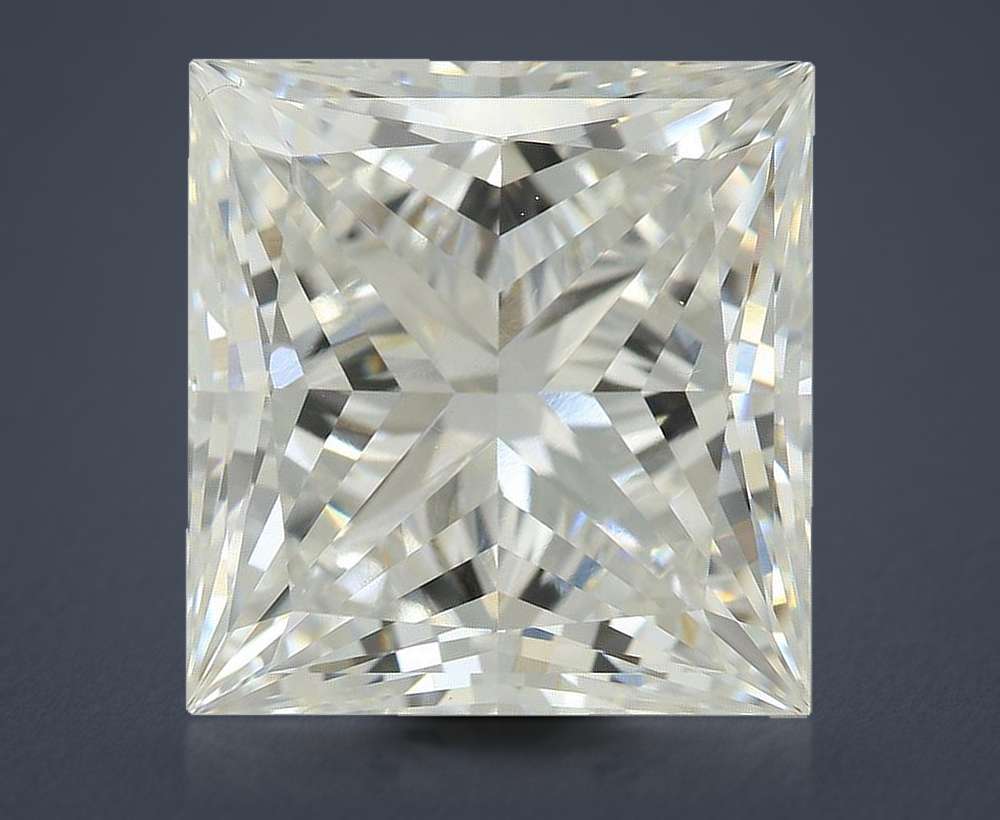 11.46ct F VVS2 Rare Carat Ideal Cut Princess Lab Grown Diamond