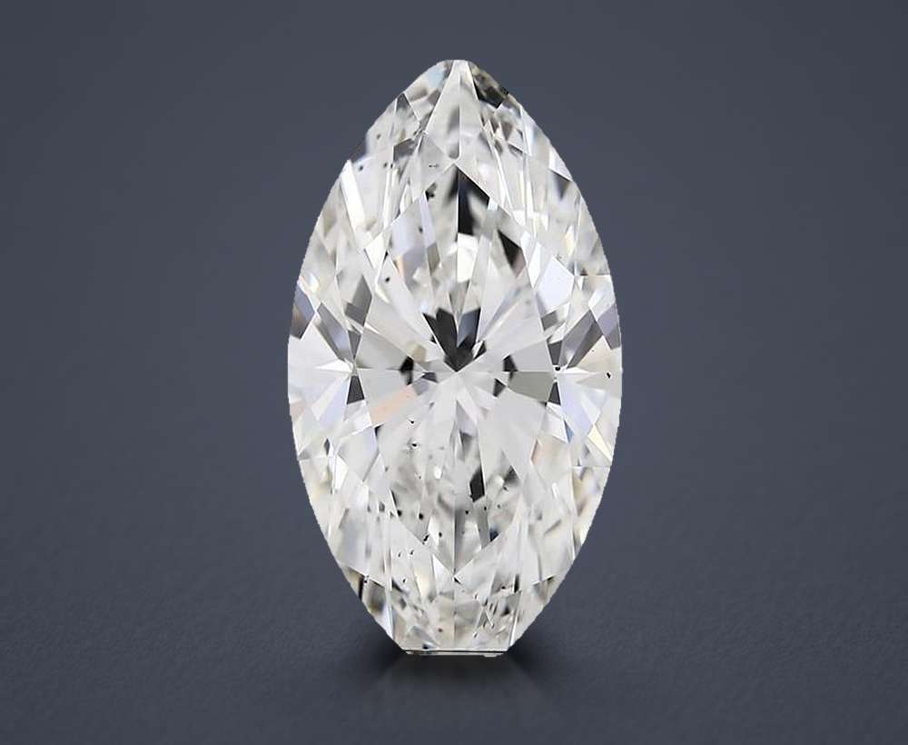 6.05ct G VS2 Rare Carat Ideal Cut Marquise Lab Grown Diamond