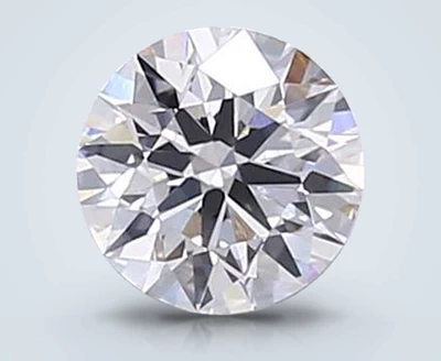 1.09ct E VS1 Rare Carat Ideal Cut Round Lab Grown Diamond