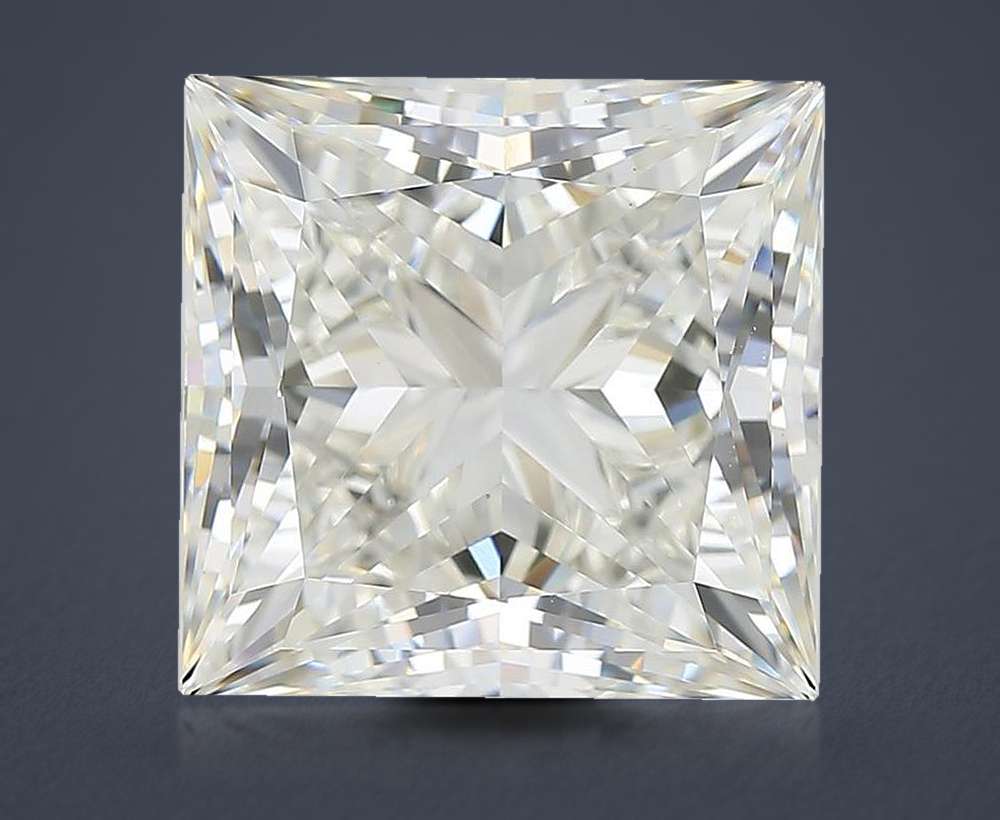 10.23ct H VS1 Rare Carat Ideal Cut Princess Lab Grown Diamond