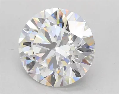 5.07ct E VVS1 Rare Carat Ideal Cut Round Lab Grown Diamond