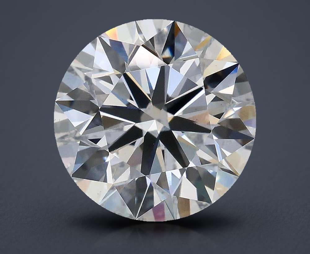 3.02ct D VS1 Rare Carat Ideal Cut Round Lab Grown Diamond