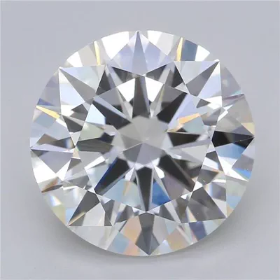 4.02ct F VVS2 Excellent Cut Round Lab Grown Diamond