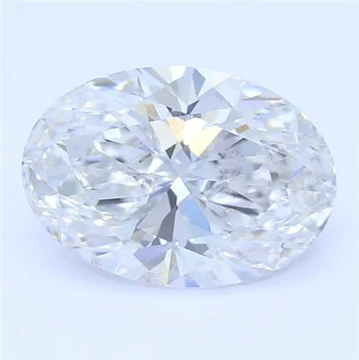 1.09ct F VS2 Rare Carat Ideal Cut Oval Lab Grown Diamond