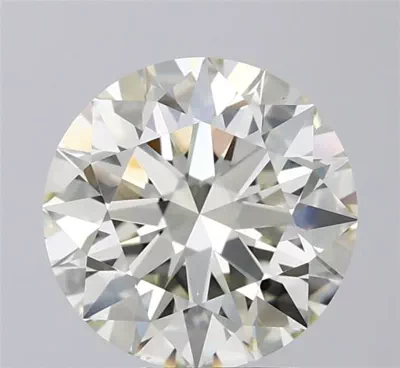 2.72ct K VS1 Rare Carat Ideal Cut Round Diamond