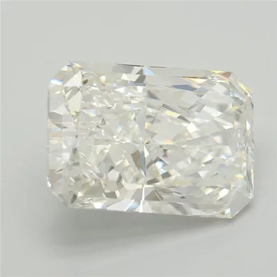 5.02ct F VVS2 Rare Carat Ideal Cut Radiant Lab Grown Diamond