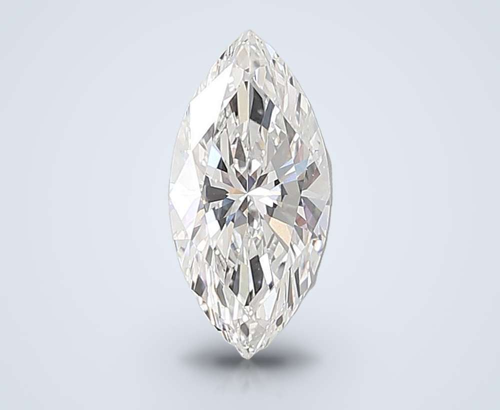 4.02ct F VVS2 Rare Carat Ideal Cut Marquise Lab Grown Diamond