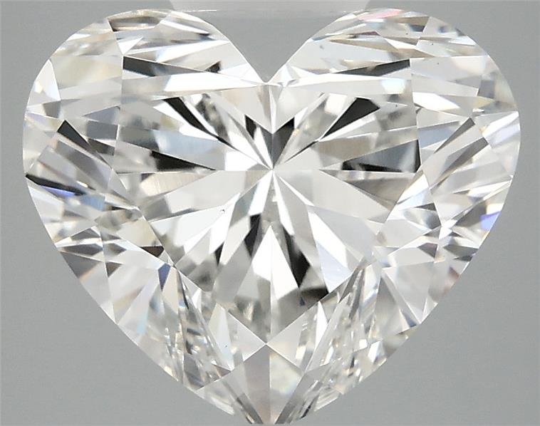 5.06ct G VS1 Rare Carat Ideal Cut Heart Lab Grown Diamond