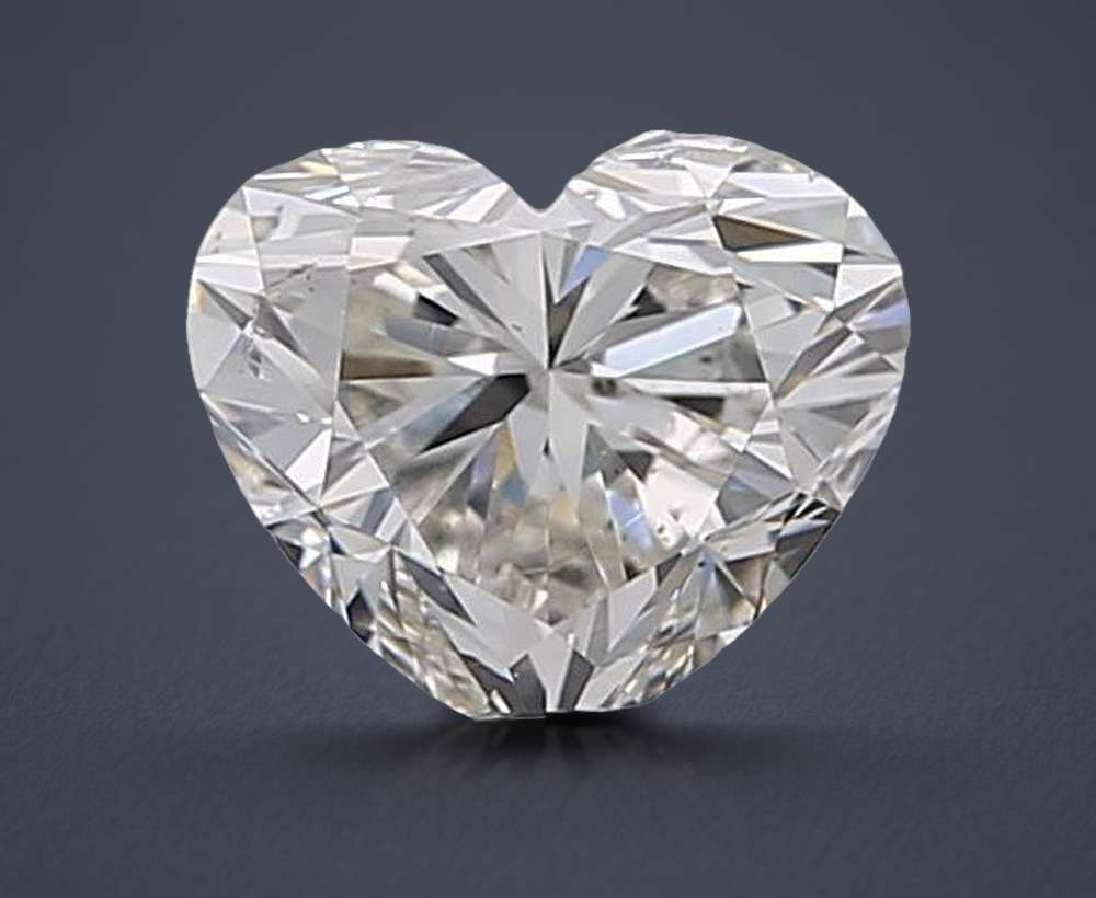 0.71ct I SI1 Very Good Cut Heart Diamond