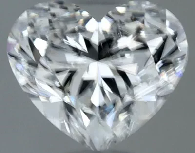 1.01ct E SI2 Rare Carat Ideal Cut Heart Diamond