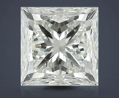 1.50ct K SI2 Very Good Cut Princess Diamond