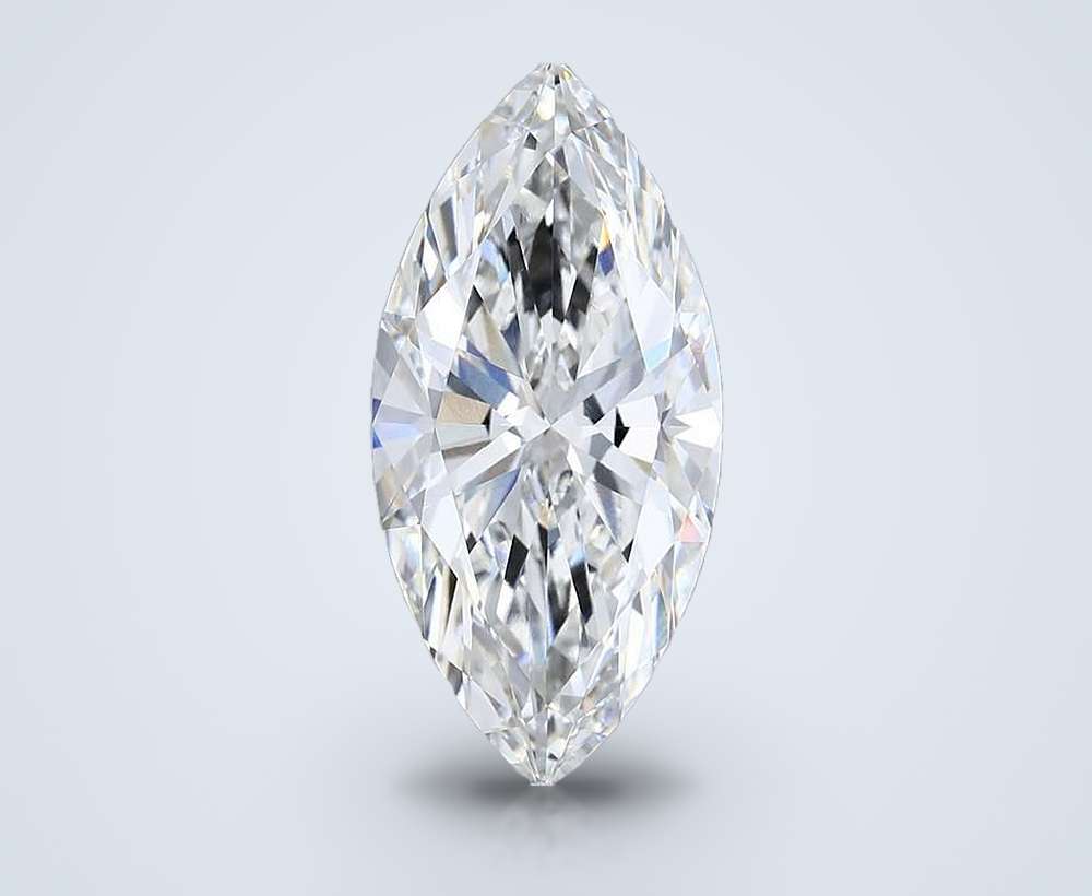 10.05ct E VVS2 Rare Carat Ideal Cut Marquise Lab Grown Diamond