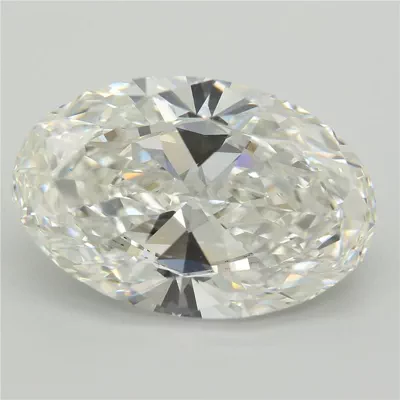 13.66ct F VS1 Very Good Cut Oval Lab Grown Diamond