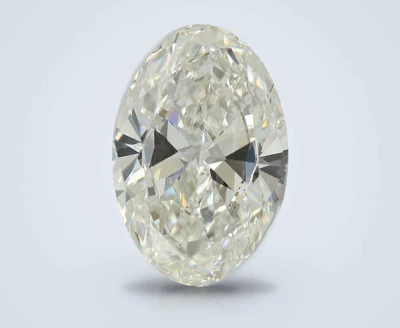 13.66ct F VS1 Very Good Cut Oval Lab Grown Diamond