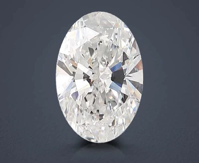 2.57ct E VVS2 Rare Carat Ideal Cut Oval Lab Grown Diamond