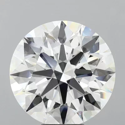 11.12ct E VVS2 Rare Carat Ideal Cut Round Lab Grown Diamond