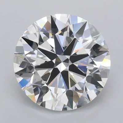 2.01ct D FL Rare Carat Ideal Cut Round Lab Grown Diamond