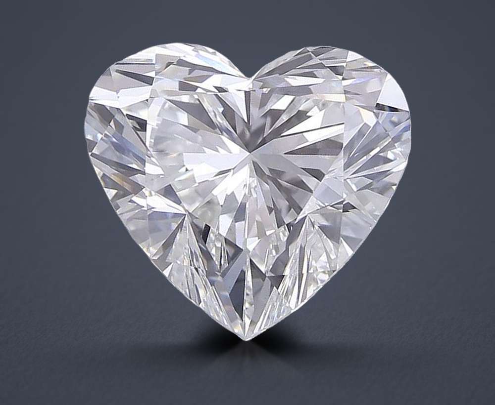 14.00ct G VS1 Rare Carat Ideal Cut Heart Lab Grown Diamond
