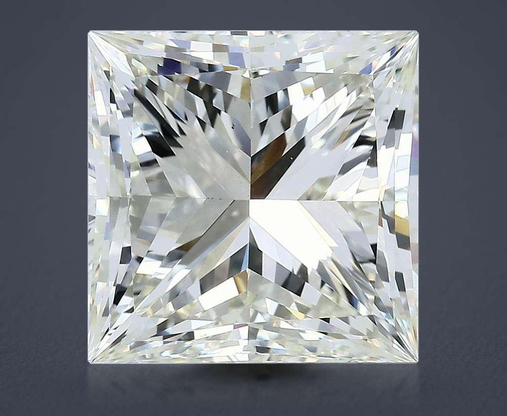 8.80ct K VS2 Very Good Cut Princess Diamond