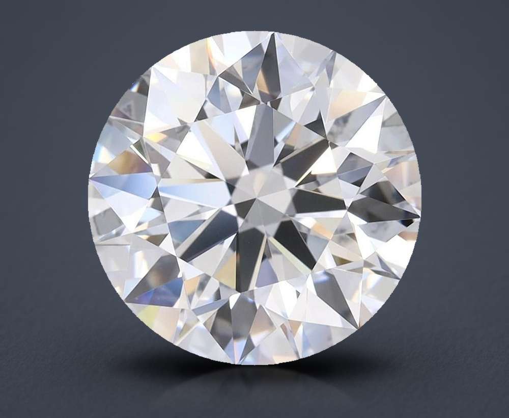 4.57ct D IF Rare Carat Ideal Cut Round Lab Grown Diamond