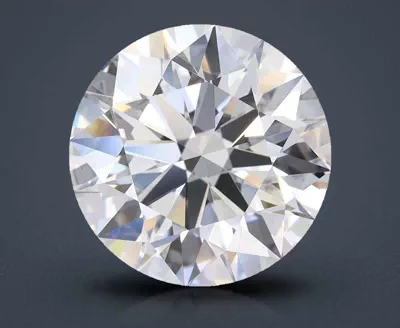 4.57ct D IF Rare Carat Ideal Cut Round Lab Grown Diamond