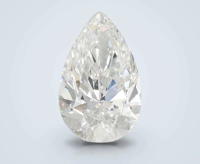 4.07ct E VVS2 Rare Carat Ideal Cut Pear Lab Grown Diamond