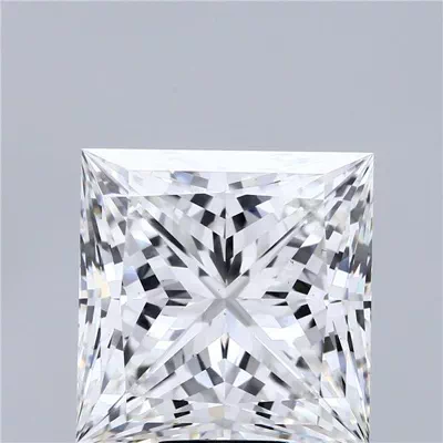 13.28ct F VS2 Excellent Cut Princess Lab Grown Diamond