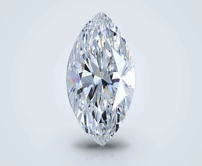 2.18ct F SI2 Rare Carat Ideal Cut Marquise Diamond