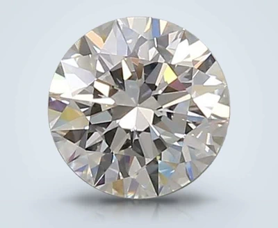 0.91ct F VS2 Rare Carat Ideal Cut Round Diamond