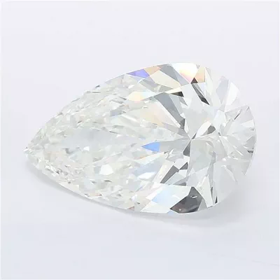 5.50ct E VVS2 Rare Carat Ideal Cut Pear Lab Grown Diamond