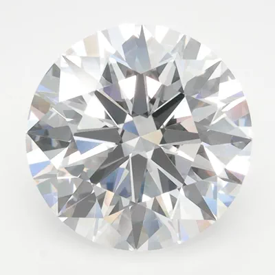 3.88ct D FL Rare Carat Ideal Cut Round Lab Grown Diamond