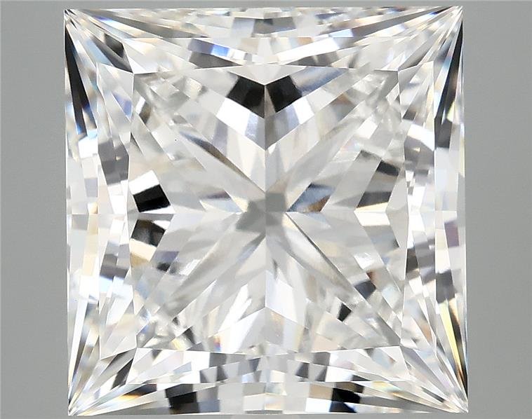 10.86ct E VVS2 Rare Carat Ideal Cut Princess Lab Grown Diamond