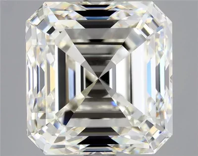 5.01ct I VS1 Very Good Cut Asscher Diamond
