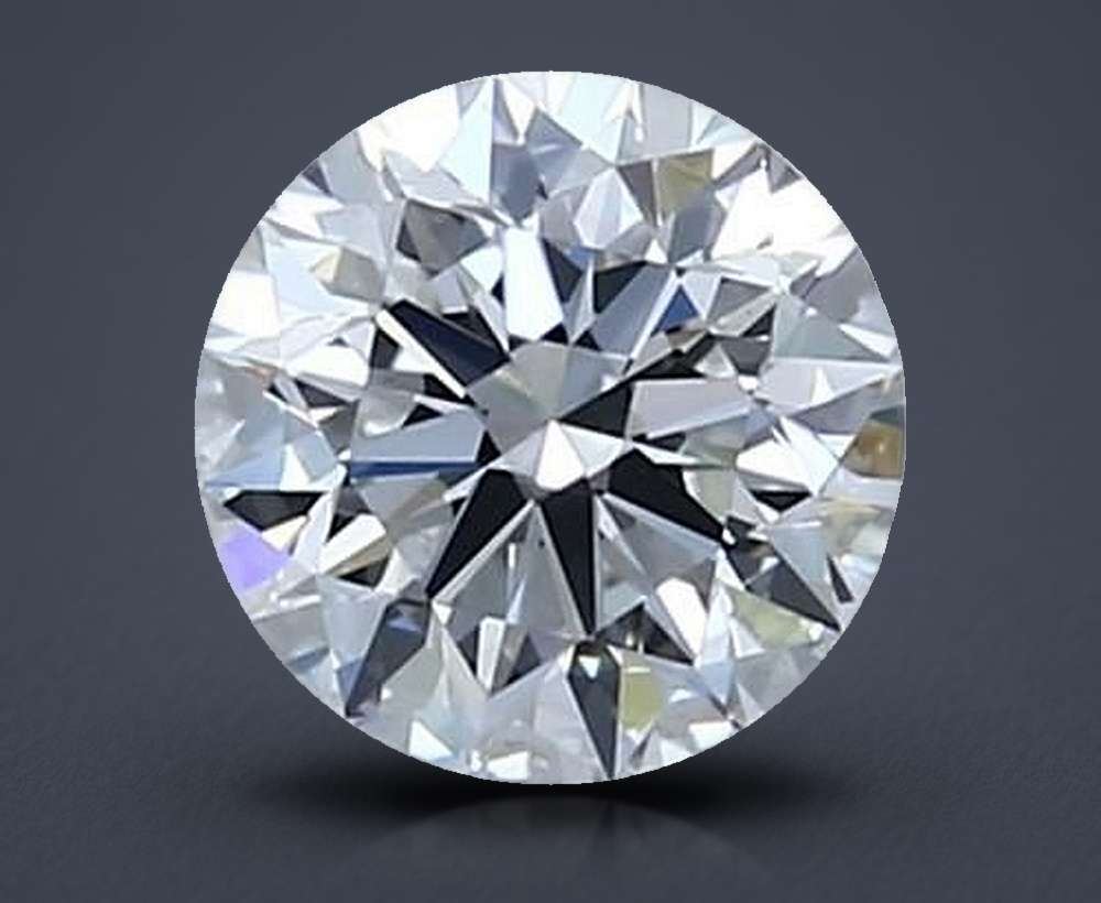 0.66ct F VVS1 Excellent Cut Round Diamond