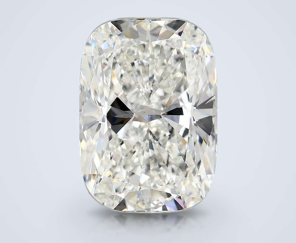 9.59ct F VVS2 Rare Carat Ideal Cut Cushion Lab Grown Diamond