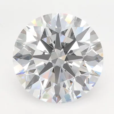 5.01ct D VVS2 Rare Carat Ideal Cut Round Lab Grown Diamond