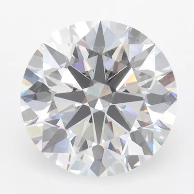 3.08ct D FL Rare Carat Ideal Cut Round Lab Grown Diamond