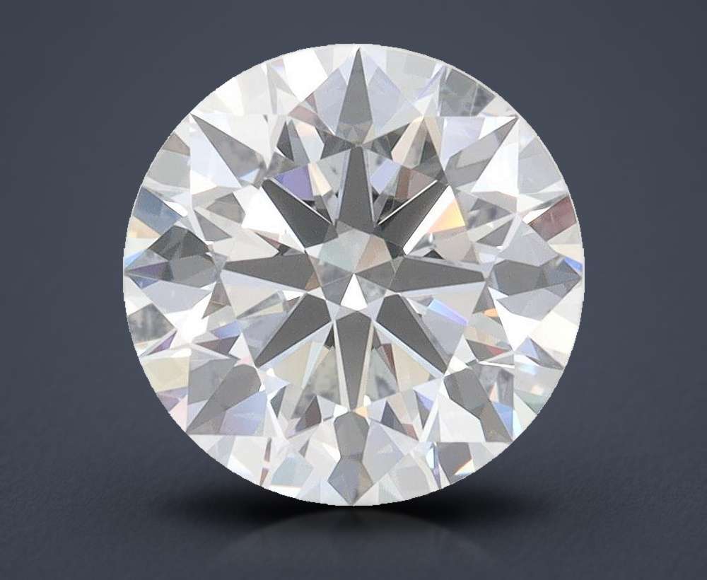 3.08ct D FL Rare Carat Ideal Cut Round Lab Grown Diamond
