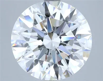 9.03ct H VVS2 Rare Carat Ideal Cut Round Diamond