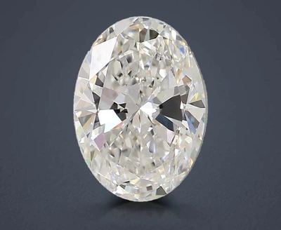 2.52ct E VVS2 Very Good Cut Oval Lab Grown Diamond