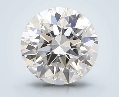0.34ct E VVS2 Rare Carat Ideal Cut Round Diamond